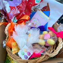 Korbpräsentation Fischbrunnen Korbpräsentation Fischbrunnen